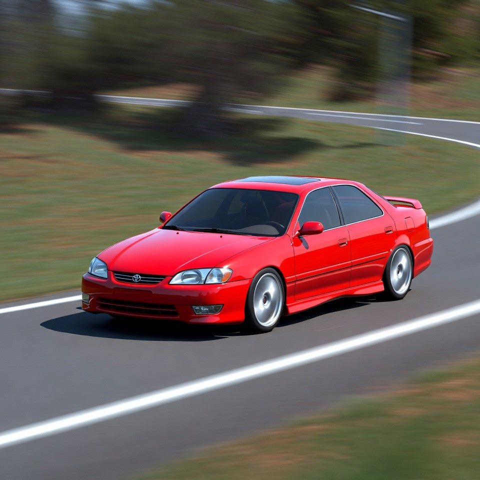 Performance Air Intake for Toyota Camry (1997-2001) with 3.0L V6 Engine Red