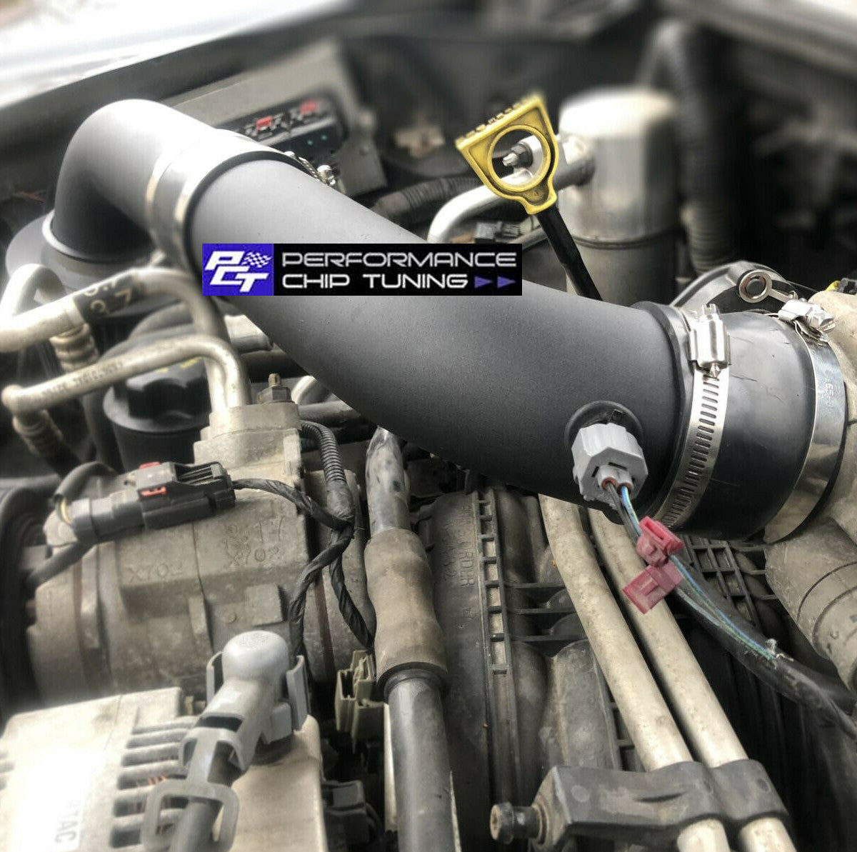 Cold Air Intake Kit for Dodge Dakota (2003-2010) with 4.7L V8 Engine All Black