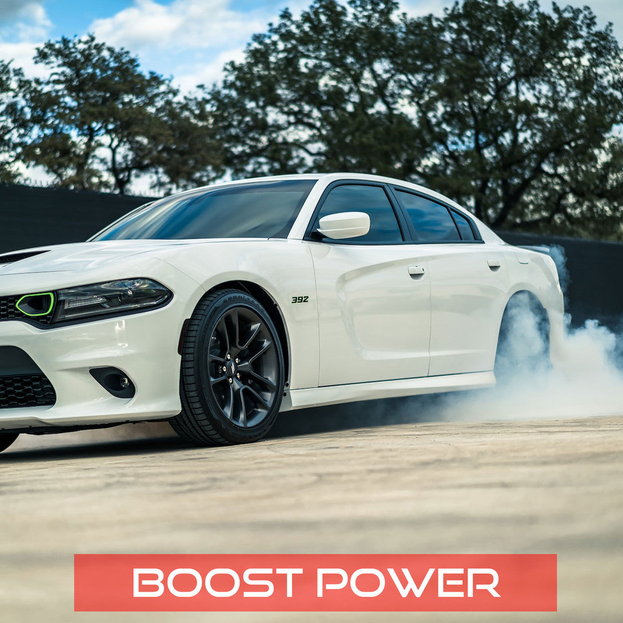 Cold Air Intake Kit for Dodge Charger (2011-2018) with 6.4L V8 Engine Black