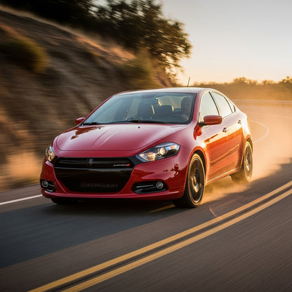 Action Shot: Dodge Dart Driving Fast