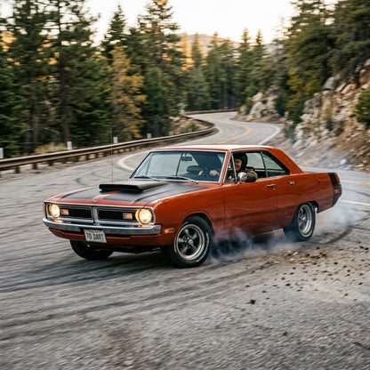 Action Shot: Dodge Dart Driving Fast