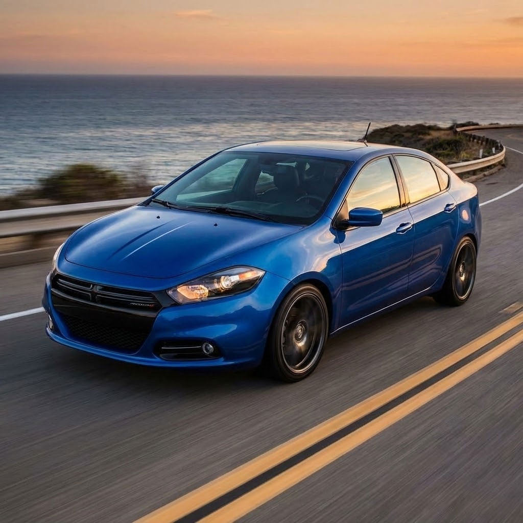 Performance Air Intake for Dodge Dart (2013-2014) Limited Aero Rallye SXT Turbo with 1.4L Engine Blue