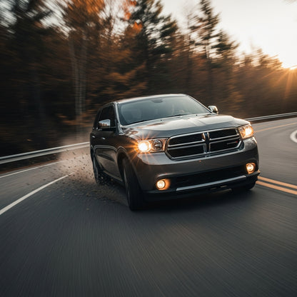 Action Shot: Dodge Durango Driving Fast