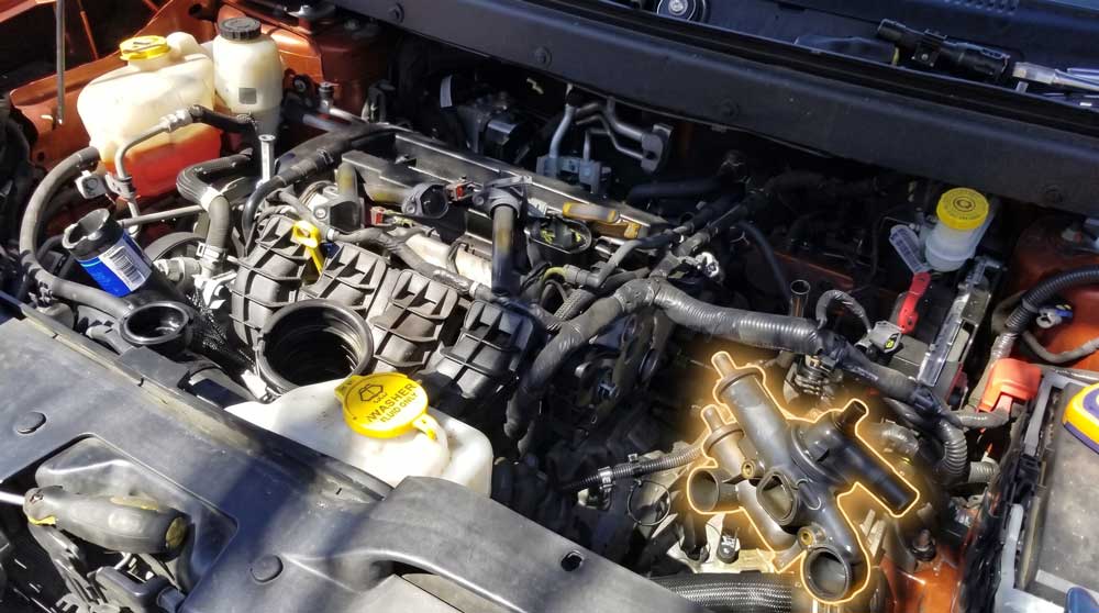 Kit de boîtier de thermostat haute performance pour Dodge Journey (2009-2020) 2,4 L