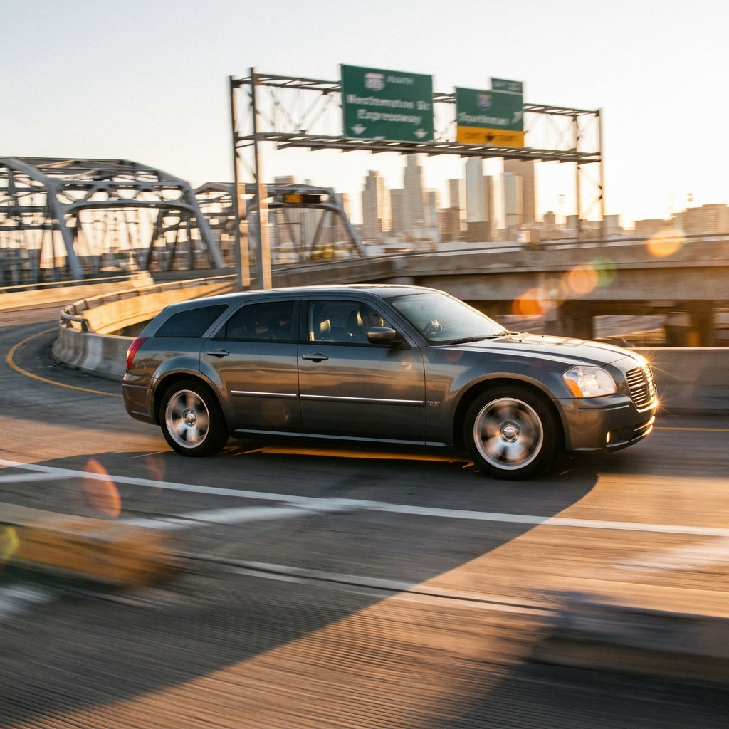 Action Shot: Dodge Magnum