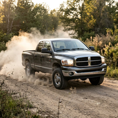 Action Shot: Dodge Ram 2500,Ram 3500 Driving Fast