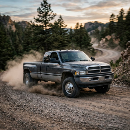 Action Shot: Dodge Ram 2500,Ram 3500 Driving Fast