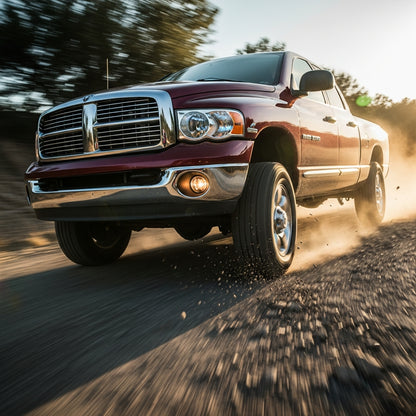 Action Shot: Dodge, RAM 1500, Ram 1500, 2500, Ram 2500 Driving Fast