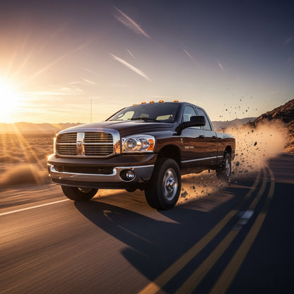 Action Shot: Dodge, RAM Ram 2500, 2500, Ram 3500, 3500 Driving Fast