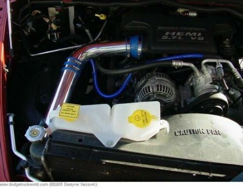 Performance Air Intake For Dodge Ram (2003-2008) 1500 2500 3500 with 5.7L V8 Engine Grey