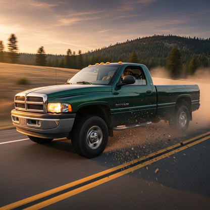 Action Shot: Dodge, Ram Ram, 2500, 3500, Ram 2500, Ram 3500 Driving Fast