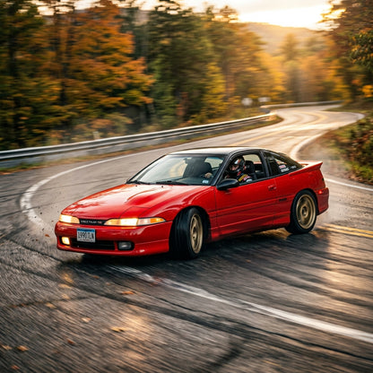 Action Shot: Eagle Talon Driving Fast