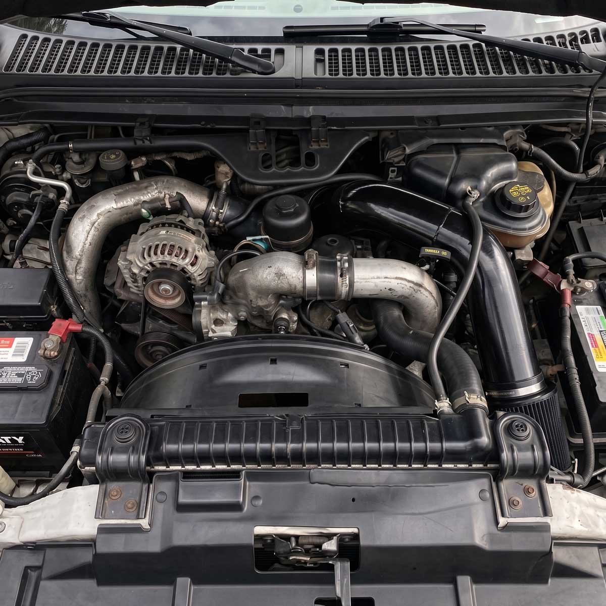 Admission d'air froid pour moteur diesel Ford F250 F350 Excursion (2003-2007) 6.0L Powerstroke