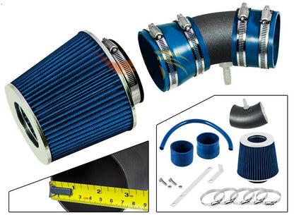 Ram Air Intake For Chevy Equinox LS LT Sport (2005-2008) with 3.4L V6 Engine Blue