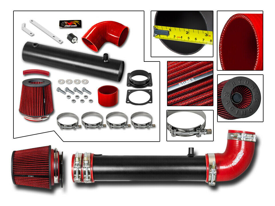 Performance Air Intake For Ford Ranger (1995-2000) With 4.0L V6 OHV Engine Black