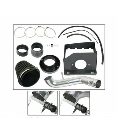 Cold Air Intake W/Heat Shield For Ford F-150 (2011-2014) With 5.0L V8 Engine Black Default Title
