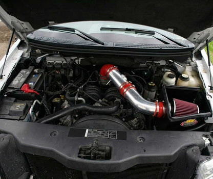 Admisión de aire frío para Ford F-150 (2005-2008) con motor V8 de 5.4L - Rojo