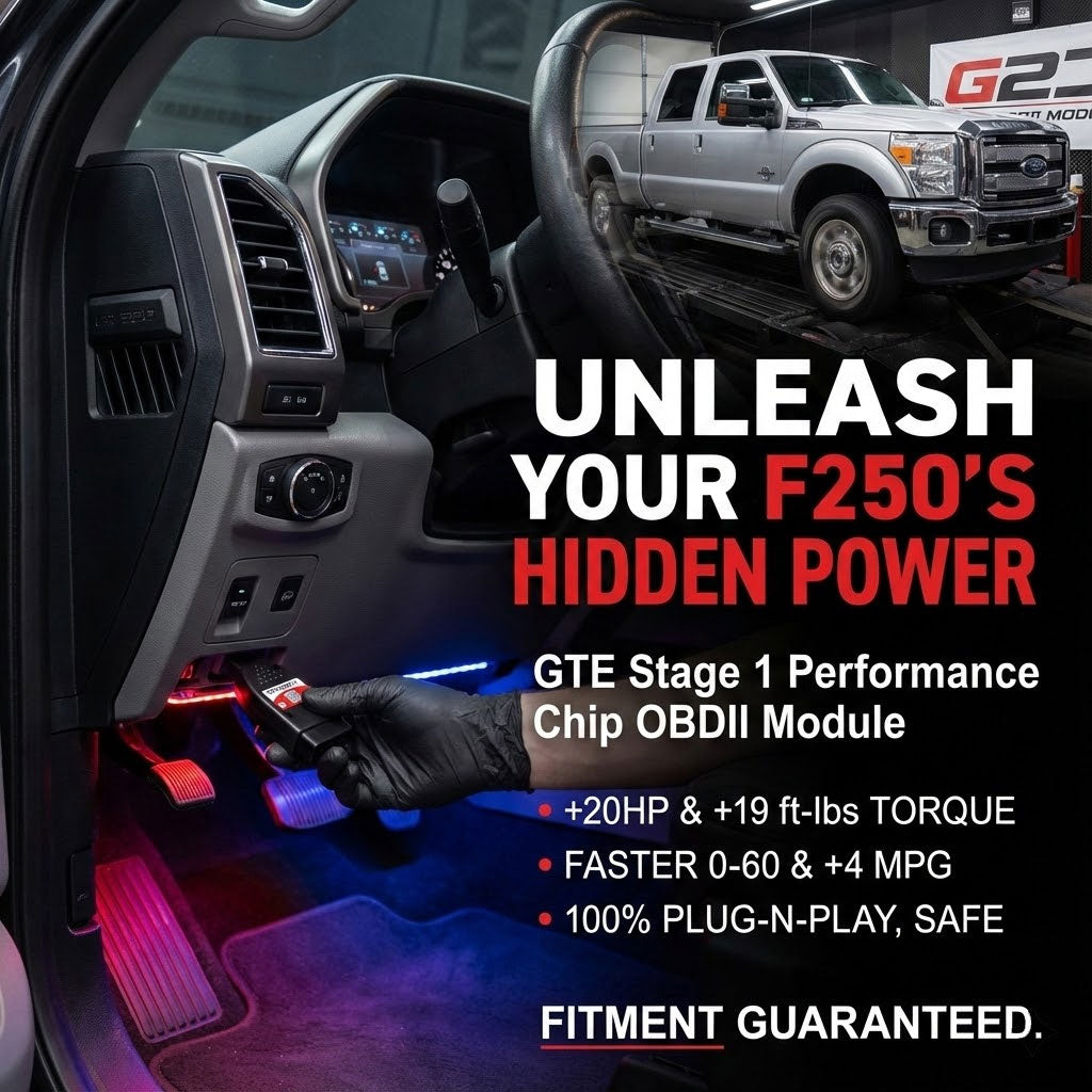 Stage 1 Performance Chip for Ford F-150 F-250 (1996-2026) | Unlock Horsepower