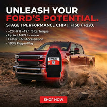 Stage 1 Performance Chip for Ford F-150 F-250 (1996-2026) | Unlock Horsepower