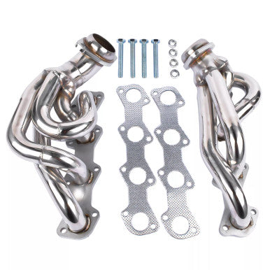 Stainless Steel Shorty Headers For Ford F150 F250 (1997-2003) with 5.4L V8 Engine Default Title