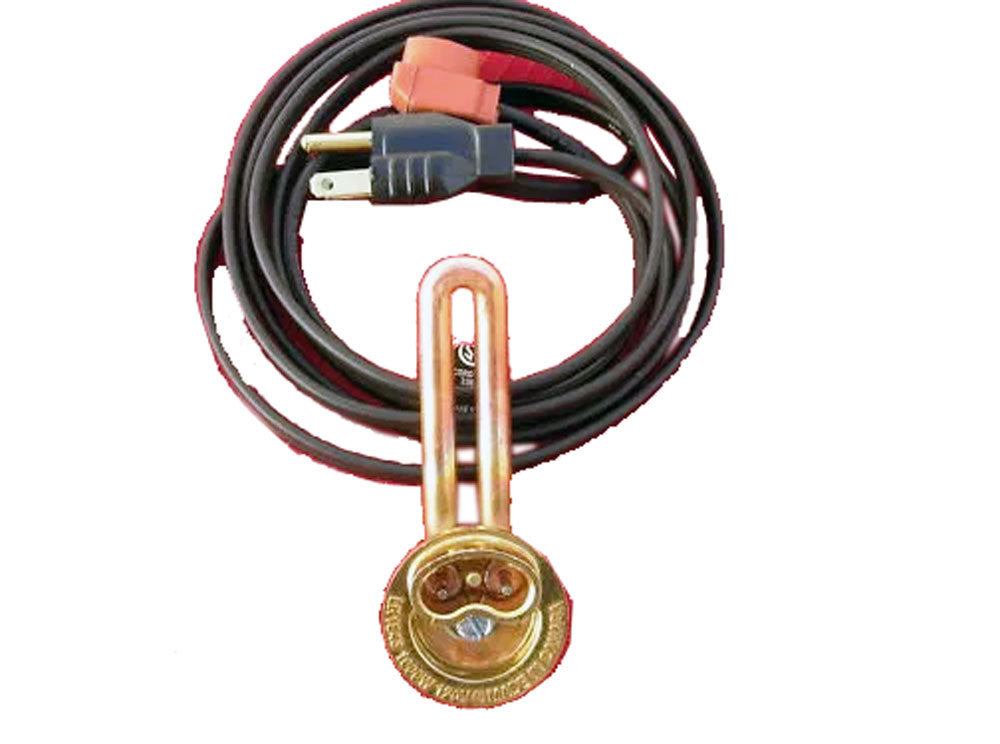 Powerful Engine Block Heater for Ford F250 F350 Excursion (1983-1994) with Diesel 6.9L 7.3L 1000W