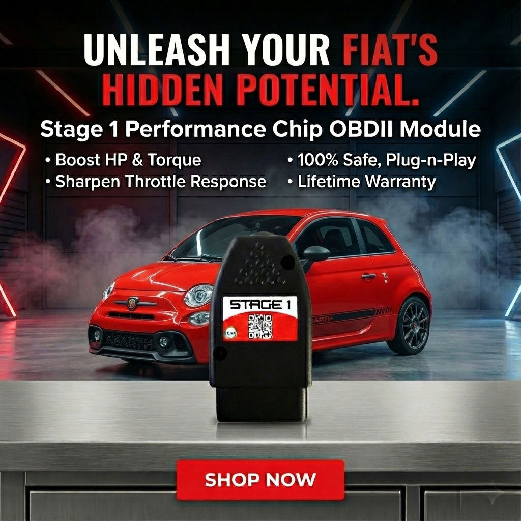 Stage 1 Performance Chip for Fiat - Boost HP & Torque | OBD2 Plug & Play Module