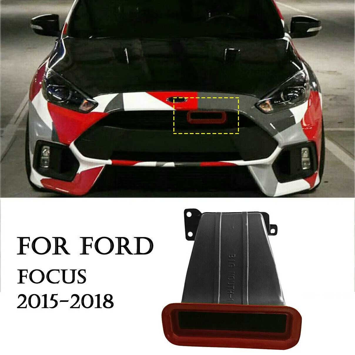 Performance Air Intake Scoop For Ford Focus S/SE/SEL (2013-2018)