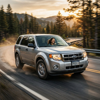 Action Shot: Ford Escape Driving Fast