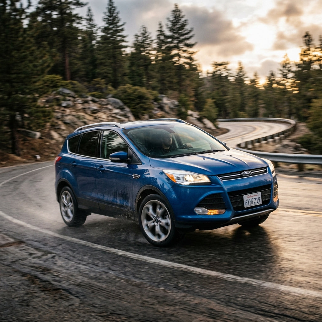 Action Shot: Ford Escape Driving Fast