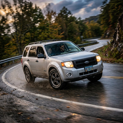 Action Shot: Ford Escape Driving Fast