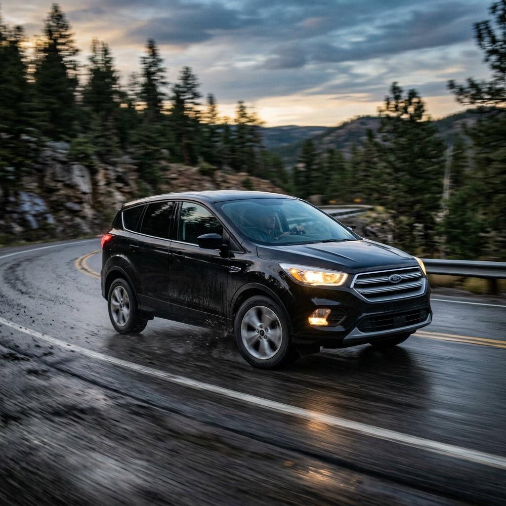 Action Shot: Ford Escape Driving Fast