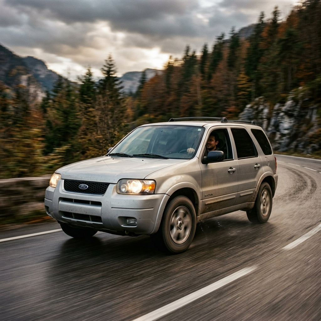 Action Shot: Ford Escape Driving Fast