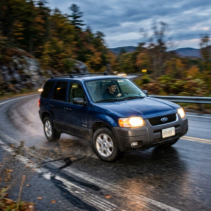Action Shot: Ford Escape Driving Fast