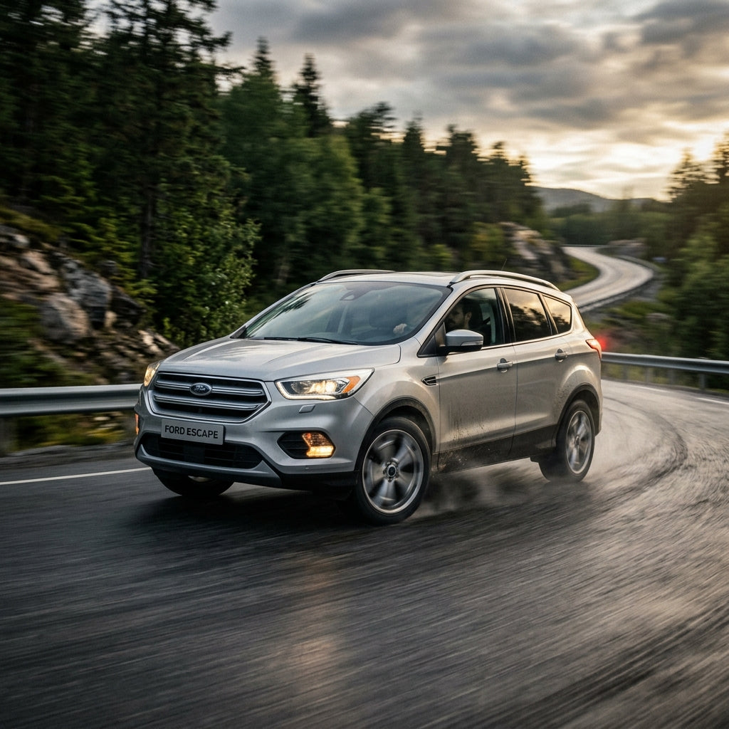 Action Shot: Ford Escape Driving Fast