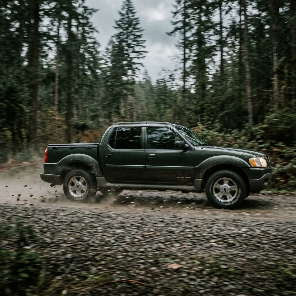 Action Shot: Ford Explorer Sport Trac