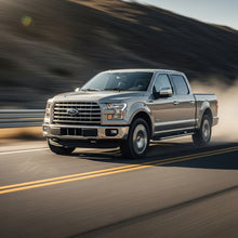 Action Shot: Ford F-150 Driving Fast