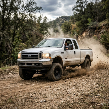 Action Shot: Ford F-150,F-250,F-350 Driving Fast