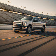 Action Shot: Ford F-250, F-350 Driving Fast