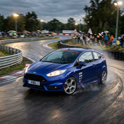 Action Shot: Ford Fiesta Driving Fast