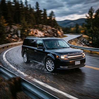 Action Shot: Ford Flex Driving Fast