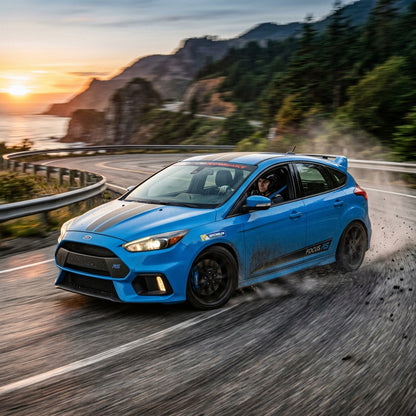 Action Shot: Ford Focus Driving Fast