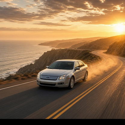 Ford Fusion 2006-2012 driving fast