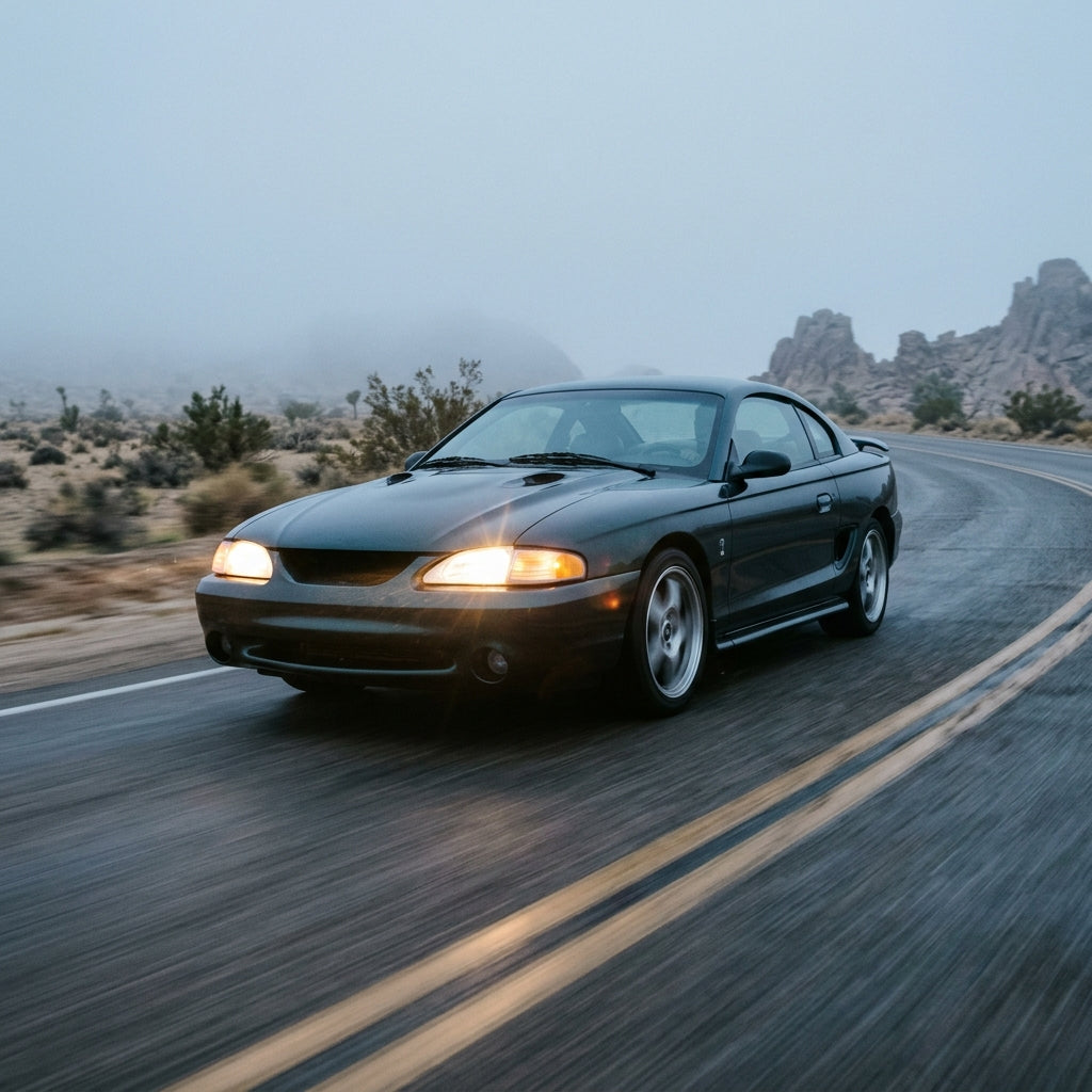Action Shot: Ford Mustang