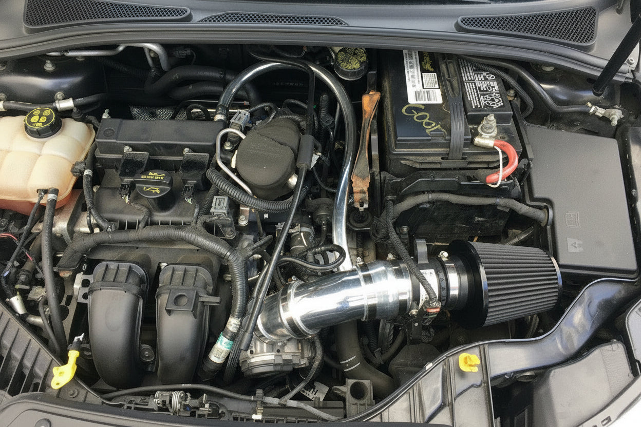 Performance Air Intake For Ford Focus S/SE/SEL (2012-2018) With 2.0L Non Turbo Engine Black