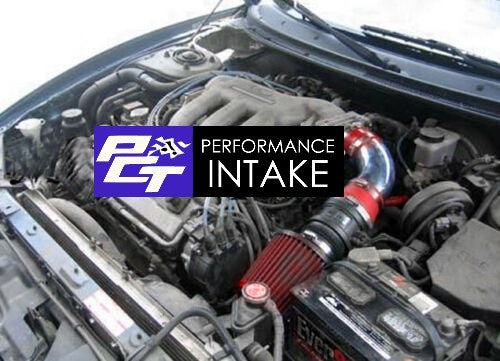Performance Air Intake For Ford Probe GT Mazda MX6 626 (1993-1997) 2.5L V6 Engine Red
