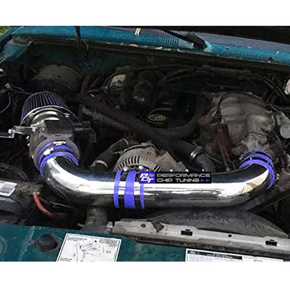 Cold Air Intake Kit for Ford Ranger (1991-1994) with 4.0L V6 Engine Blue
