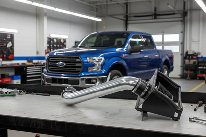 Cold Air Intake for Ford F-150 (2015-2020) 5.0L V8 Engine Black Default Title
