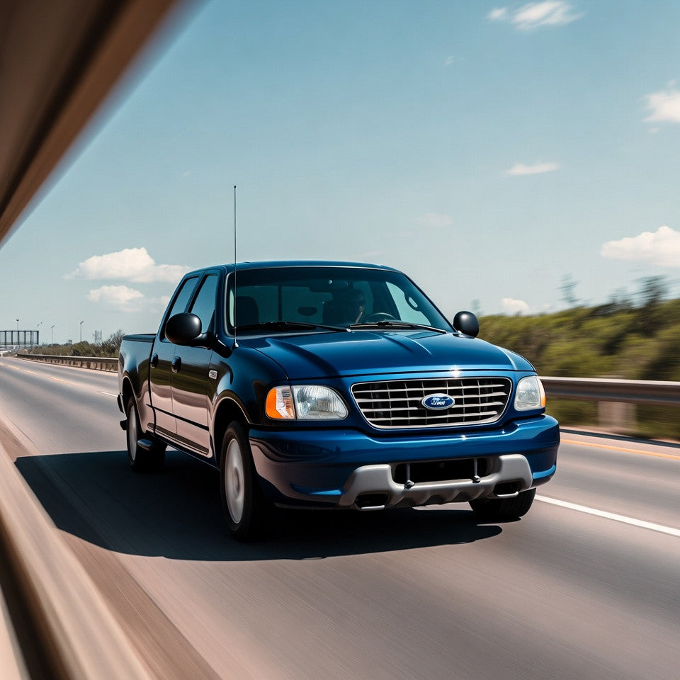 Silver Polish Cold Air Intake for Ford F150 (1997-2003) 4.6L, 5.4L v8 Engines