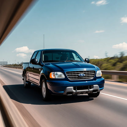 Silver Polish Cold Air Intake for Ford F150 (1997-2003) 4.6L, 5.4L v8 Engines