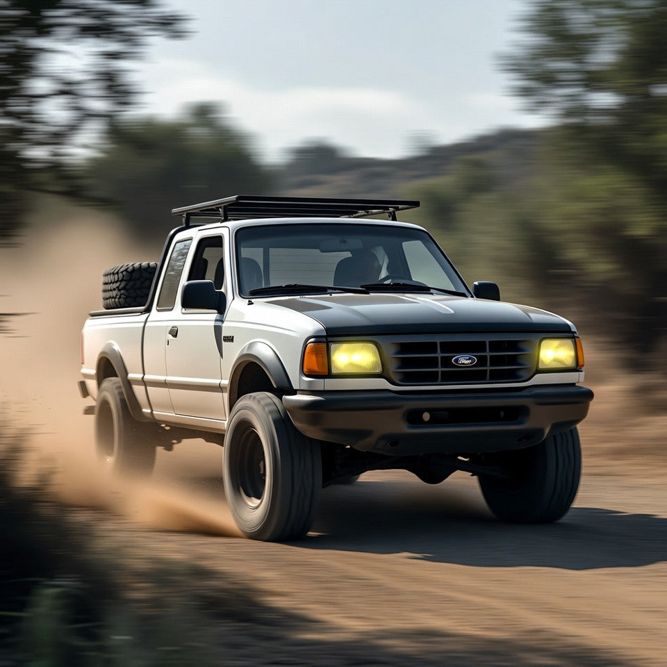 Cold Air Intake Kit for Ford Ranger (1991-1994) with 4.0L V6 Engine Blue